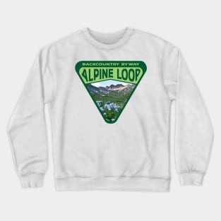 Alpine Loop Backcountry Byway photo triangle Crewneck Sweatshirt